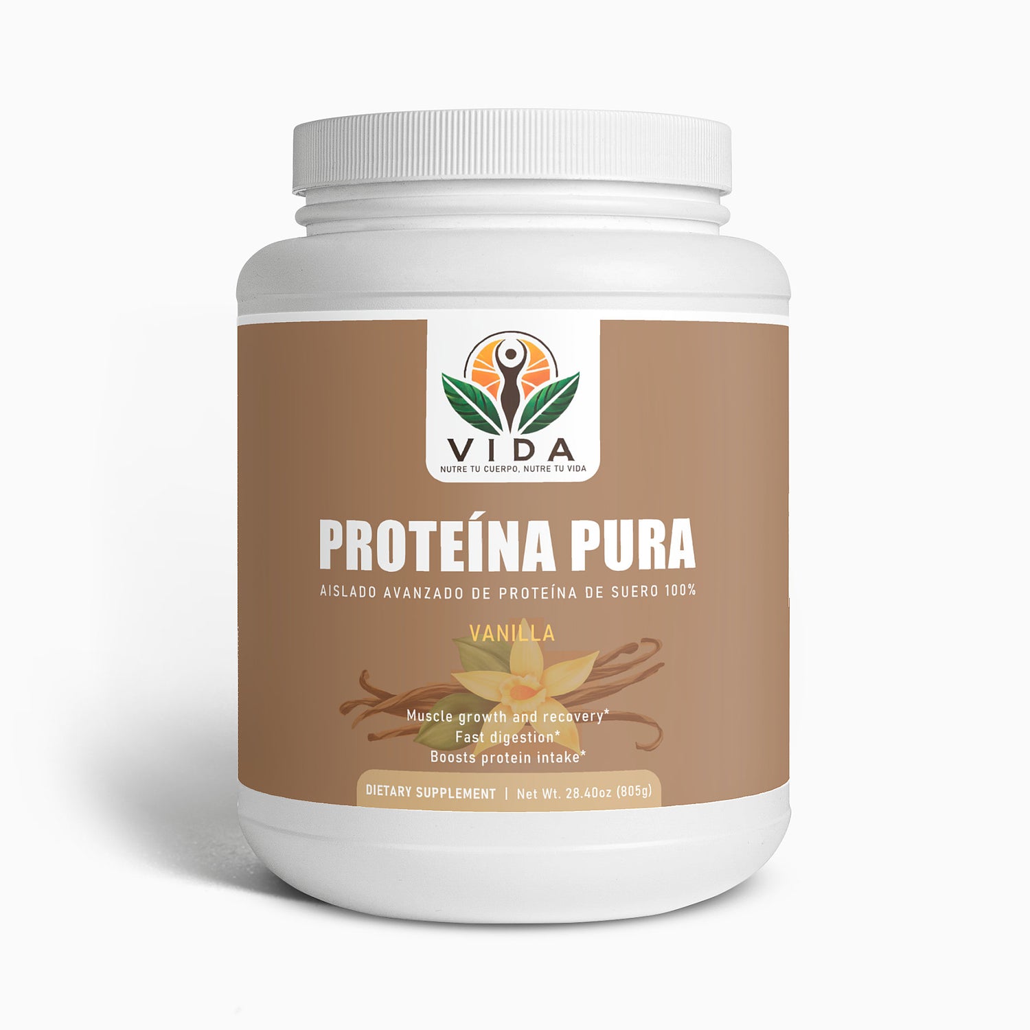 Proteína Pura aislado avanzado de proteína de suero 100% (Vanilla)