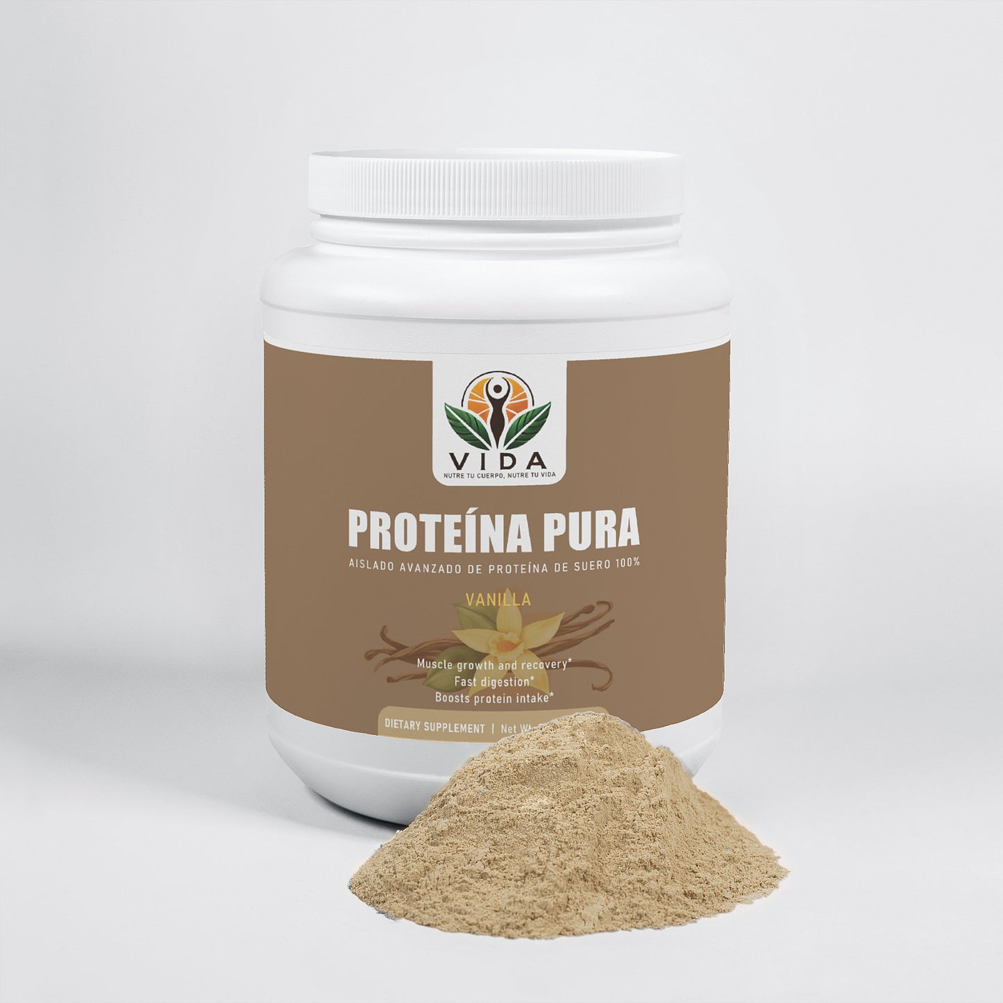 Proteína Pura aislado avanzado de proteína de suero 100%  (Vanilla)