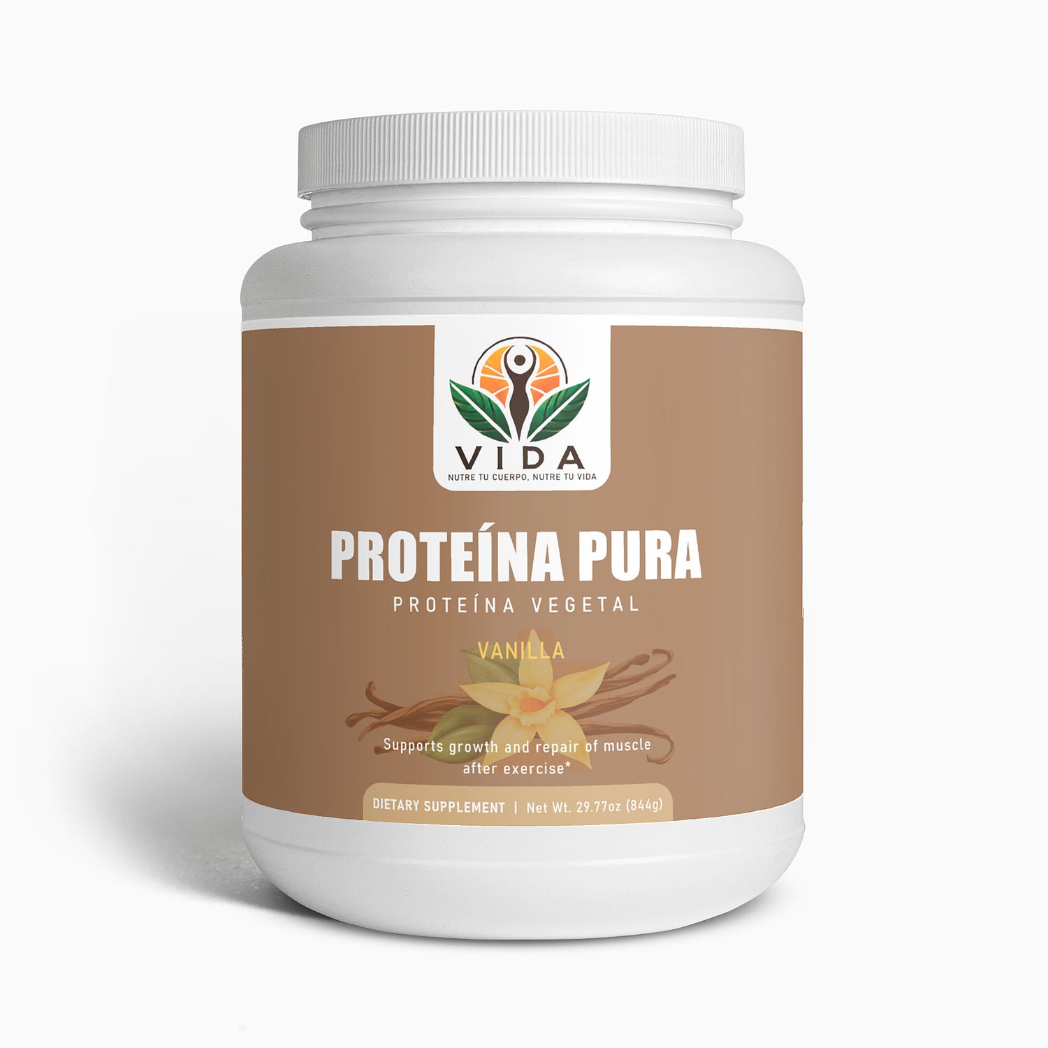 Proteína Pura proteína vegetal (Vanilla)