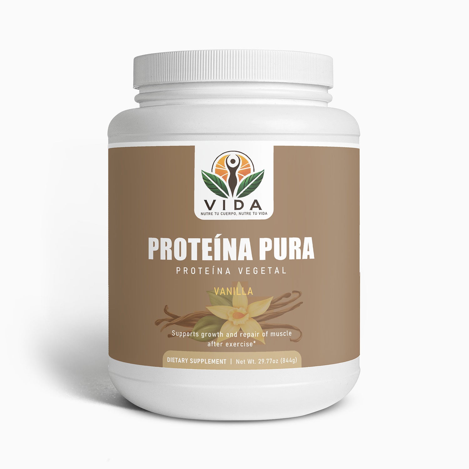 Proteína Pura proteína vegetal (Vanilla)